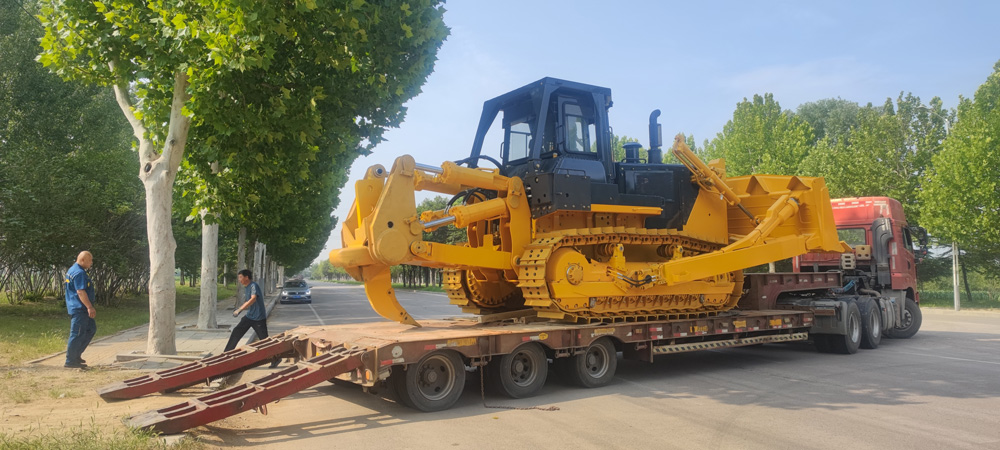 Essai sur le terrain du bulldozer SD32 320HP terminé, prêt à être expédié en Algérie