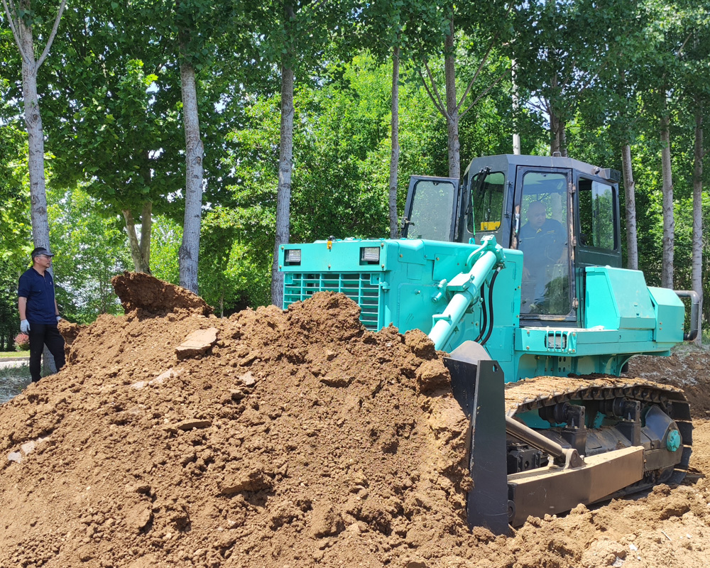 bulldozer moyen électrique pur