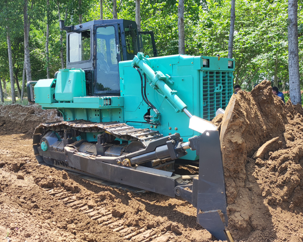 bulldozer à zéro émission